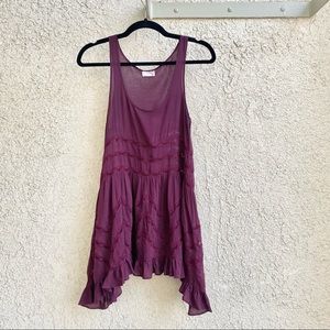 Free People Intimately Swingy Lace Inset Tunic